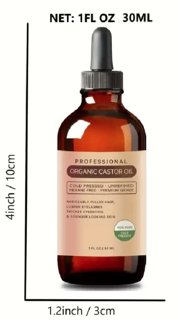Castor Oil - Cold Pressed