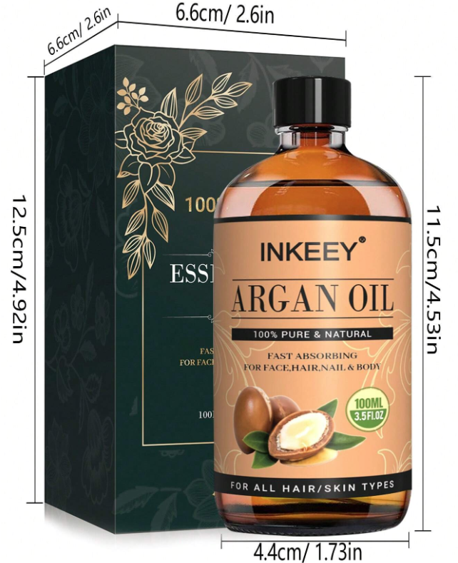 100% Pure and Natural Argan Essential Oil